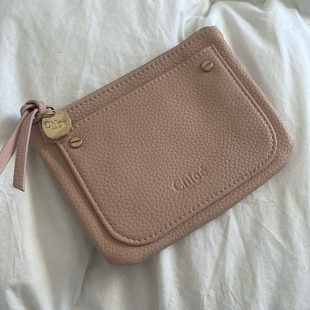 Chloe  mini zippered bag